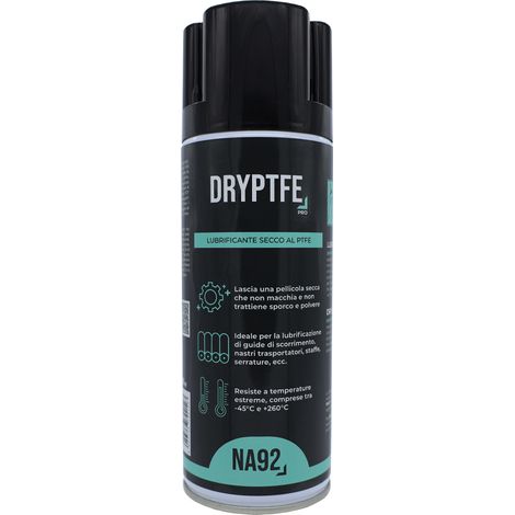 Lubrificante Secco al PTFE Professionale NA92 DRYPTFE 400 ml (1/5)