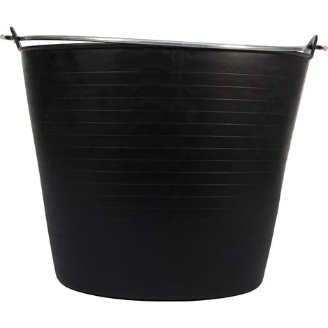 Seau plastique souple 26L anse métallique BELLOTA (1/2)