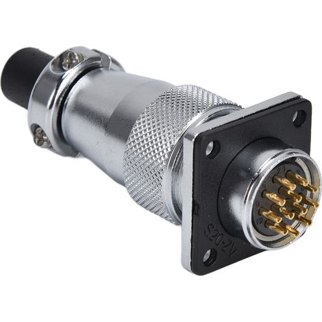 Connecteur Aviation 400V WS20 prise étanche étanche pour alimentation électrique, fiche et socle imperméables (1/5)