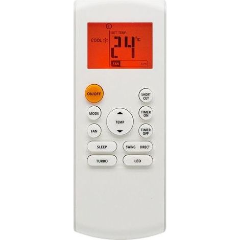 Télécommande Climatiseur Rétroéclairée Compatible US- (1/4)