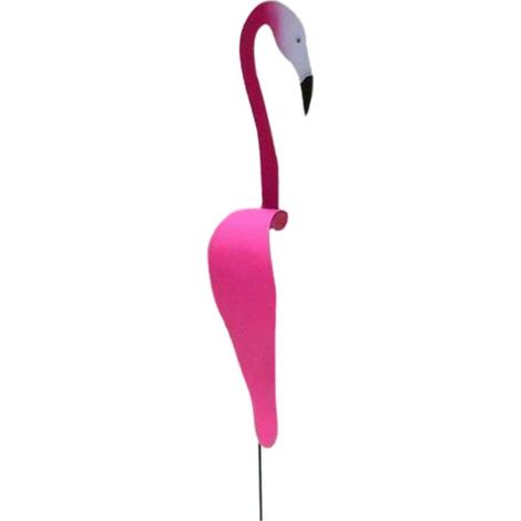 Windspiel mit Flamingo-Vogel-Wirbel, verspielte Gartendekoration zum Valentinstag, Flamingo-Vogel-Wirbel-Gartendekoration für den Außenbereich