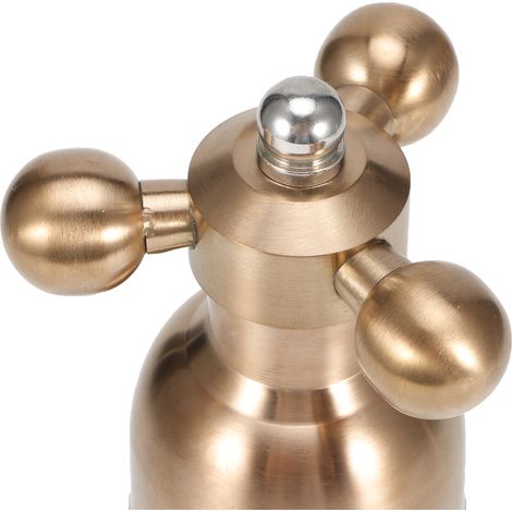 Moulin à poivre, sel et épices en acier inoxydable, broyeur d'assaisonnements, outil de cuisine pour la cuisson, or rose (1/5)