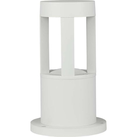Lámpara LED de jardín V-TAC, luminaria de suelo COB LED 10W, blanca, h:25cm, blanca natural, IP65