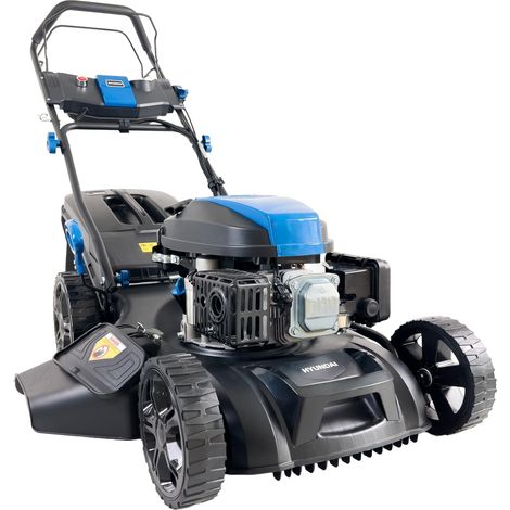 Tondeuse à Gazon Thermique Autotractée 51 cm Moteur 196 cm3 5,5 CV Bac 60 L HYM20200SPX-EU (1/5)