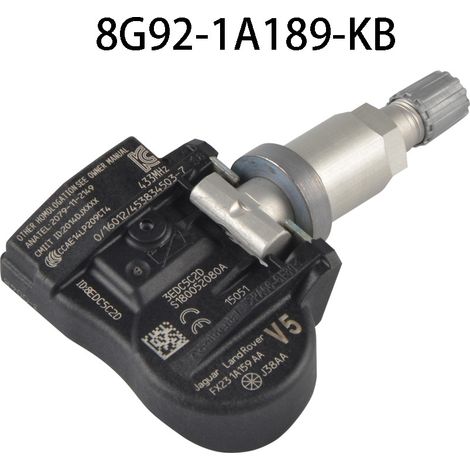 8G92-1A189-KB est un système de surveillance de la pression des pneus pour les véhicules Land Rover Freelander, Range Rover et Jaguar. (1/5)
