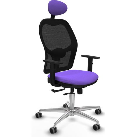 Silla oficina piqueras y crespo Jorquera negro soporte lumbar (1/2)
