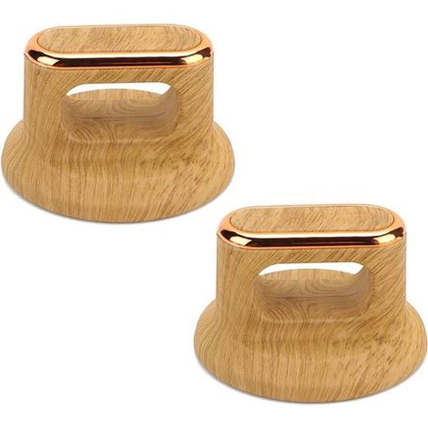 2-teiliger Ersatz-Topfdeckelgriff – Küchenutensiliengriffhalter – Hitzebeständiger Deckelknopf und Griff für Töpfe und Pfannen (1/4)