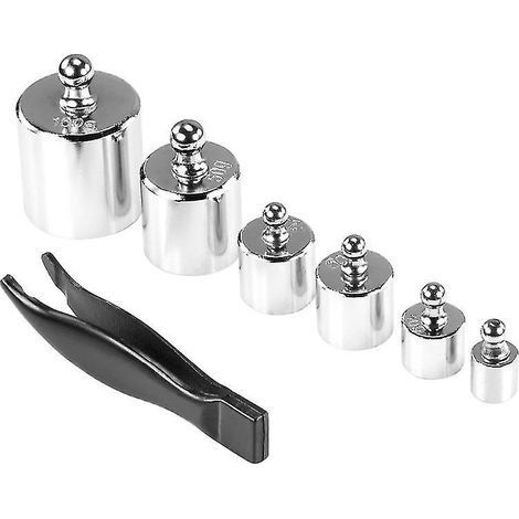 6 poids pour balance