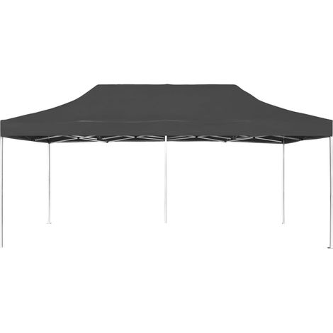 vidaXL Professional Folding Party Tent Aluminium 6x3 m Anthracite