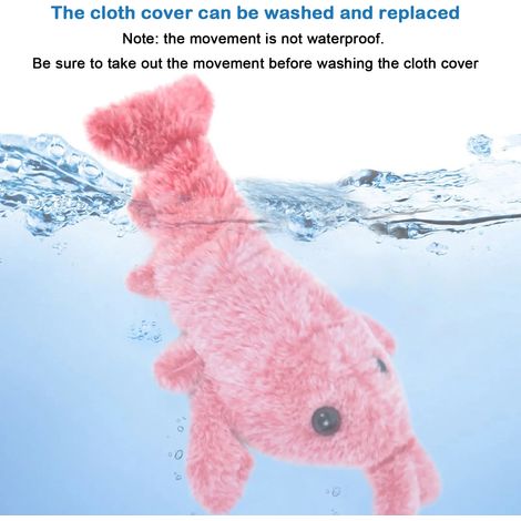 Jouets électriques pour animaux de compagnie qui sautent comme des crevettes (1/5)