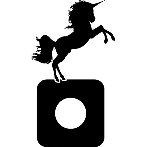 Pegatina protectora para Switch - Unicornio (1/5)