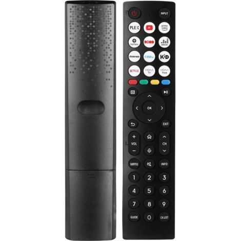 Télécommande Universelle pour Les Smart TV Hisense, Compatible avec Les téléviseurs Hisense VIDAA 4K HDTV FHD QLED LCD LED Smart TV (1/5)