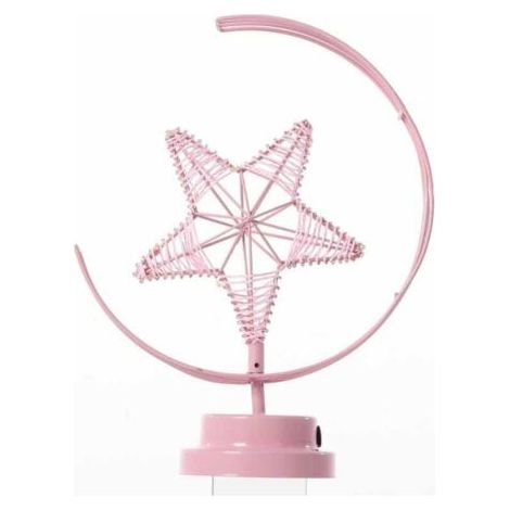 Lanterne LED en forme d'étoile et de lune, faite à la main, décoration pour la saint-valentin, cadeau d'anniversaire (1/5)