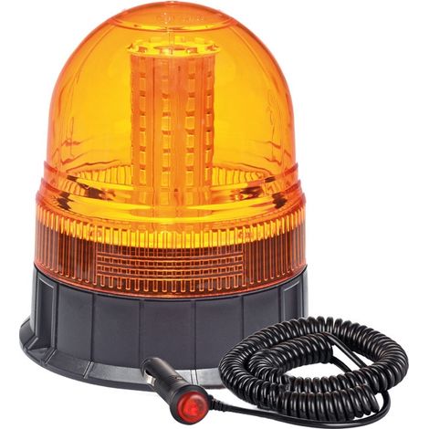 Baliza luminosa intermitente de advertencia con imán de 80 LED R10 12V 24V W09M amio-01502 (1/3)