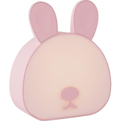 Veilleuse lapin mignon, lampe de chevet LED rechargeable USB, lampe de nuit décorative pour la chambre (1/5)