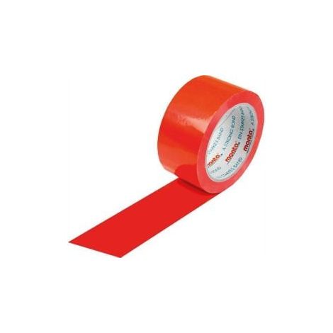 Klebeband monta 250F Breite 50mm Länge 66m Stärke 57µ PVC rot leise MONTA (1/2)