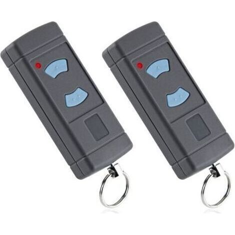 Lot de 2 Émetteur Garage Boutons Bleus 868MHz Remplacement pour HORMANN HSE2-868 HSM4-868 HSE4-868 Compatible avec Tubauto HSM4-868 HS4-868-Karteo (1/5)