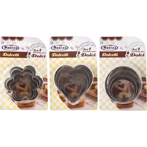 MAURY'S FORMINE PER DOLCI 4PZ