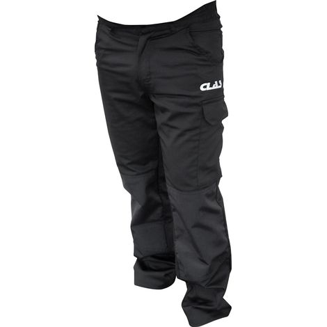 Pantalon multipoches stretch noir avec renforts genoux (t52) - AP 7309 - CLAS Equipements