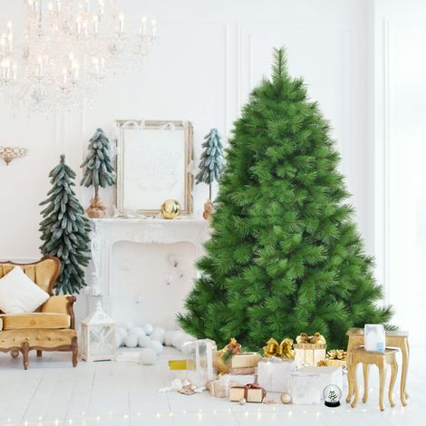 Künstlicher Weihnachtsbaum, 180 cm, PVC-Nadeln, Metallständer