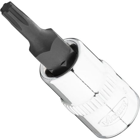 VIGOR T+ Schraubendreher-Einsatz, V7037-IP15, 1/4 Zoll (6,3 mm) Vierkant, T+ Profil, SW T15+ (1/3)