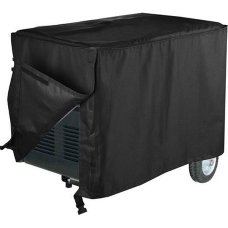 Housse universelle étanche pour générateur, résistante aux intempéries et aux UV, 66 x 51 x 51 cm, compatible avec la plupart des générateurs portables de 3000 à 5000 watts (1/5)