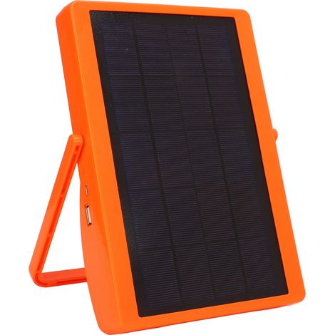 Lampe de secours solaire LED rechargeable USB, lampe de travail multifonction avec musique, pour camping (1/5)
