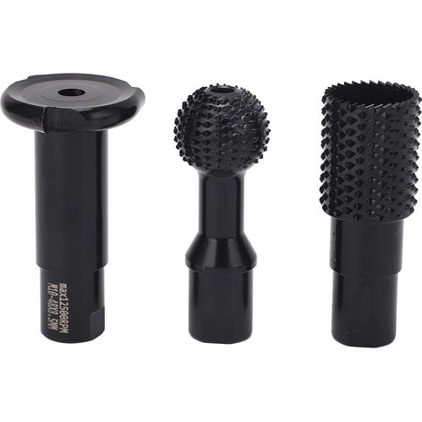 Accessoires de meuleuse d'angle M10, sphère rotative, fraises, meulage, rainurage, outils de polissage pour panneaux de fibres de bois et de plastique, 3 pièces (1/5)