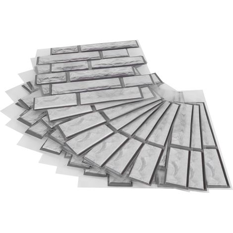 Stickers muraux 3D imperméables et auto-adhésifs pour carrelage, décor de cuisine et salle de bain (1/5)