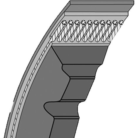 Courroie trapézoidale crantée Contitech Conti V FO PIONEER XPB1900 Ld / 5VX750