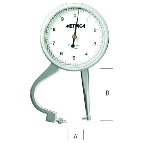 Jauge d'épaisseur rapide METRICA 43180 – Mesure compacte et précise