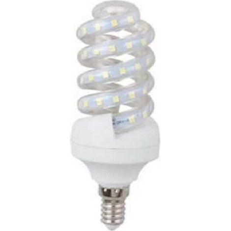 AMPOULE LED SMD 2835 9 W E14 SPIRALE BASSE CONSOMMATION LUMIÈRE FROIDE