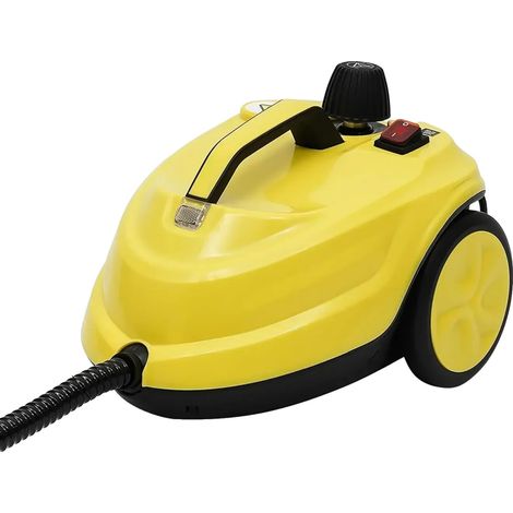 Nettoyeur à vapeur, performance haute pression, compatibilité multi-surfaces, jaune clair (1/2)