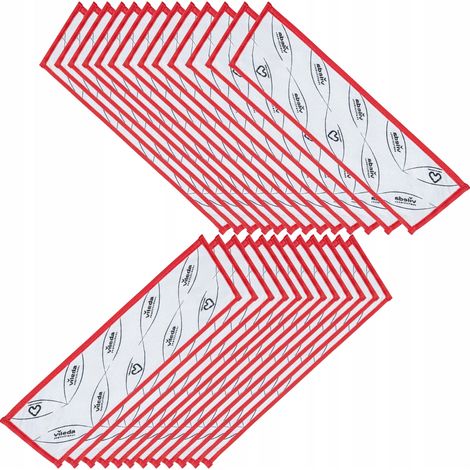 Recambios para fregona de bolsillo r-MicroOne Premium CombiSpeed ​​Pro, color rojo - 25 unidades. (1/5)