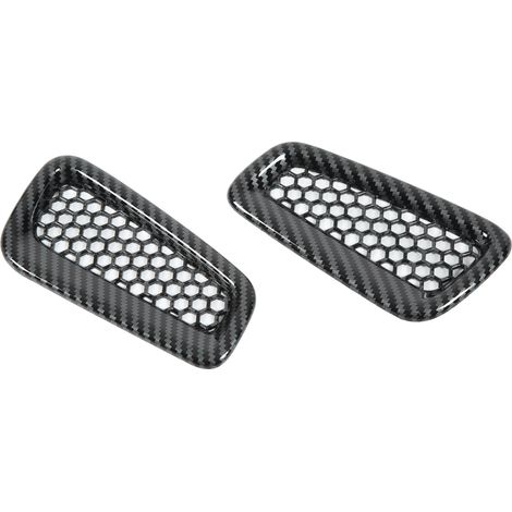 Lot de 2 caches d'aération latéraux de tableau de bord, style fibre de carbone, en ABS résistant à l'usure, pour Honda Civic 11e génération (2022) (1/5)