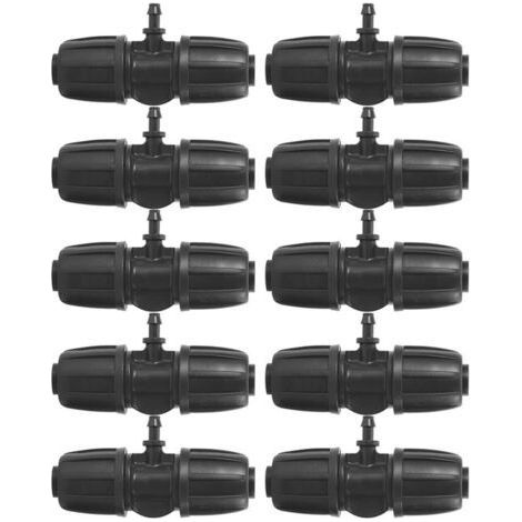 10 Capillaries 8/11 for Micro-Spray Irrigation, 6mm three-way lock, anti-fall joints (1/5)