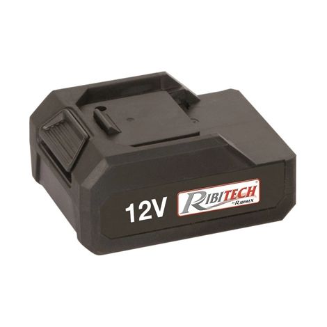 batteria di ricambio ribimex "prlpv120bat" per trapano "prlpv120" 12v 1,3ah (1/2)