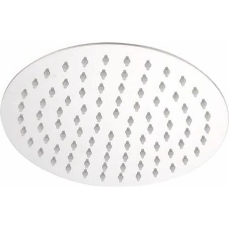 Pommeau de douche en acier inoxydable 201, 20 cm (8 pouces), effet pluie haute pression, pour salle de bain. (1/5)