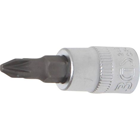Douille à Embouts Cruciforme PZ2 6,3 mm (1/4) - Précision et Compatibilité, Acier, Pro - D-Work (1/4)