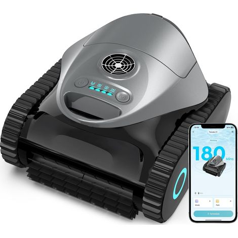 C1 Robot Pool Background and Walls (2026 New) Double Filtration, 180 min, 7 Modes, App, Max 150 m2, Easy to Get Out of Water, Fresh and Salt Water (1/5)