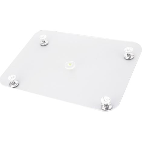 Plaque de Nivellement en Résine, Table de Mise à Niveau Réglable avec Tapis en Silicone, Outil de Peinture Acrylique, Gris (1/5)