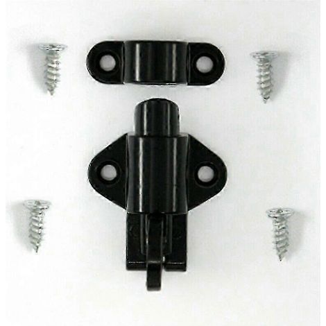 Loquet de porte à ressort pour grenier, trappe de plafond, outil de verrouillage en alliage d'aluminium (1/5)