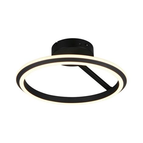 Trio Lighting Plafón de techo LED Ø45cm AMADOR 34W 4000lm,regulable DIP SWITCH 2300+3000+4000K IP20 Negro (1/5)