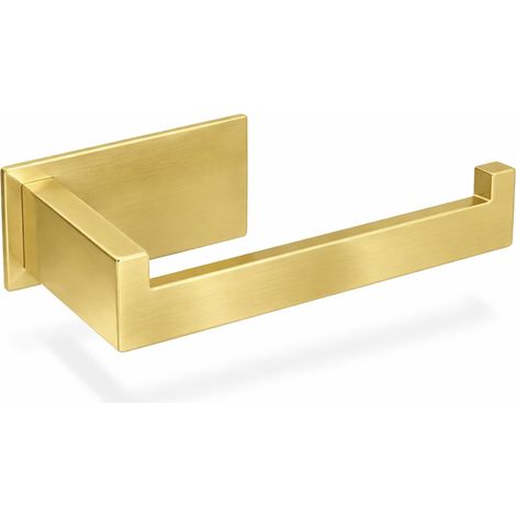 Toilettenpapierhalter ohne Bohren selbstklebend Edelstahl 304 in Gold (1/4)