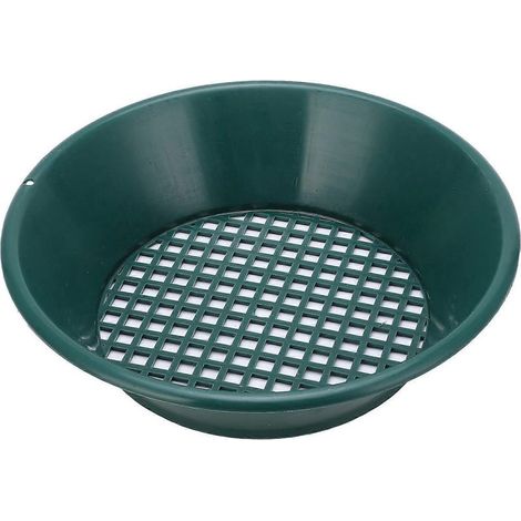 Tamis à orpaillage de 350 mm, outil manuel d'orpaillage, accessoires pour l'orpaillage (1/4)