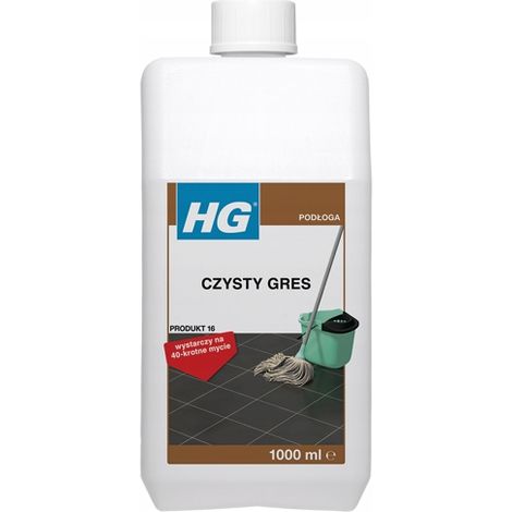 HG Czysty Gres detergente professionale per piastrelle in ceramica 1L