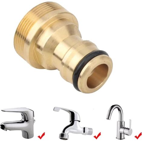 SABIR 1pc Tuyau Robinet mitigeur Connecteur Adaptateur Tuyau de Conduite d'eau Joiner Raccord Universel Connecteurs Eau Grden arrosage Outils (1/5)