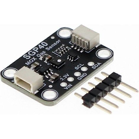 Le module de capteur numérique COV Sensirion SGP40, qui détecte l'indice COV et est compatible avec STEMMA QT et Qwiic, est idéal pour les applications environnementales. (1/5)