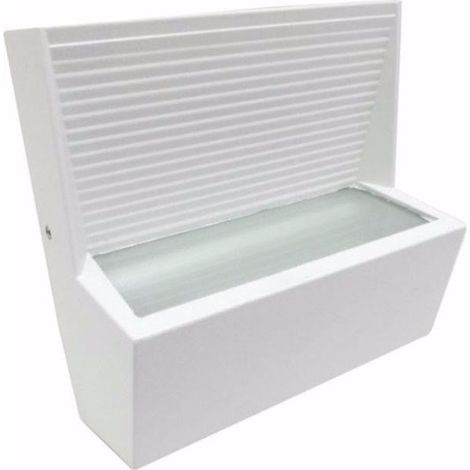 Applique Murale LED 7W IP44 Rectangulaire BLANC - SILUMEN (1/4)