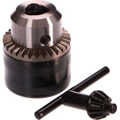 Mandril de taladro Geko g00541 acero 3-16 mm (1/3)